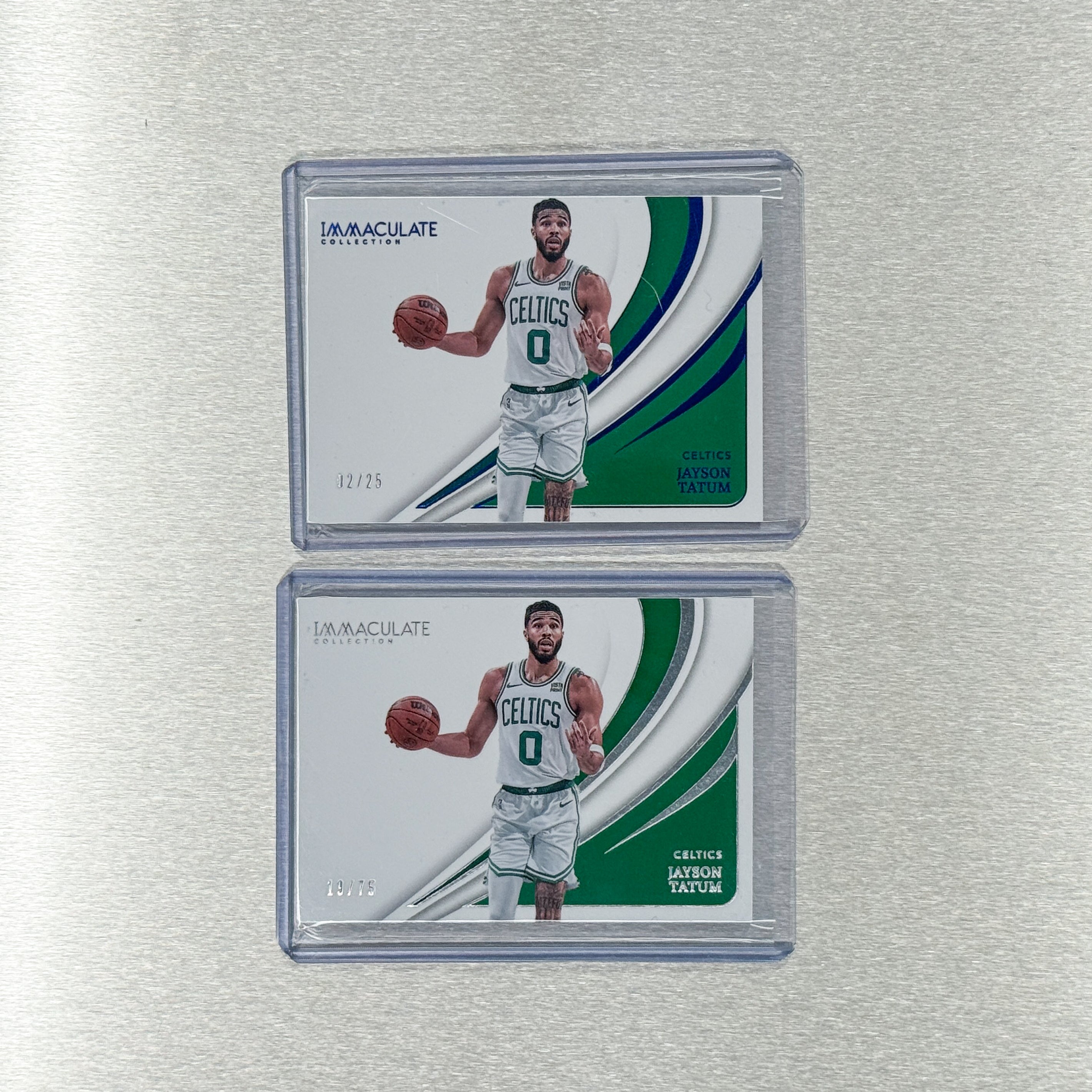 2023-24 Panini Immaculate Basketball – Boston Celtics - Jayson Tatum Variation Base